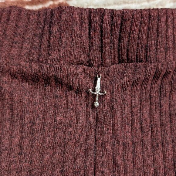 Disturbia Women's Red and Burgundy Trousers 12 - Picture 5 of 8